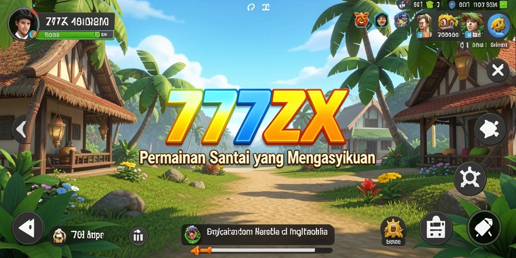 Screenshot gameplay <strong>777ZX</strong> menampilkan keseruan permainan casual.