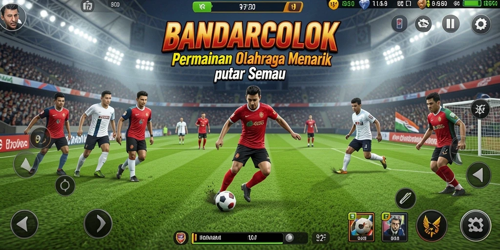 Tampilan gameplay menarik dan kompetitif dari BANDARCOLOK.