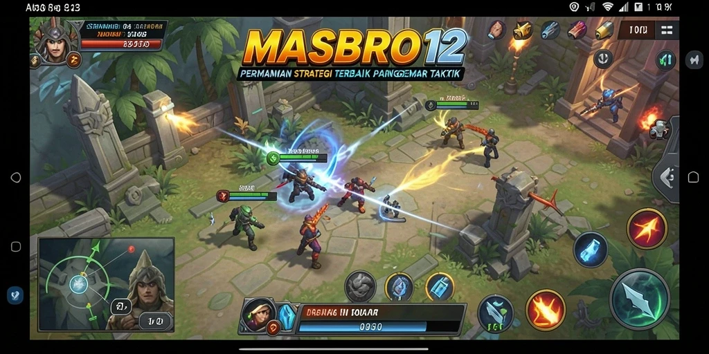 Tangkapan layar dari gameplay MASBRO12 yang mendebarkan dan penuh strategi.