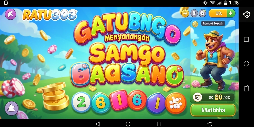Tampilan gameplay seru dan interaktif dari RATU303.