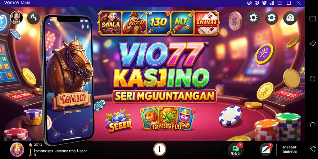 Tampilan menarik dari gameplay Kasino VIO77 yang mengasyikkan.